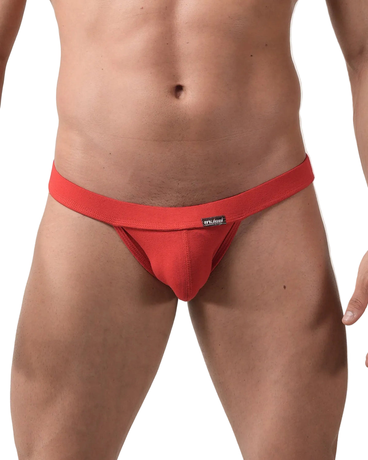 Tanga Jack Liso Rojo