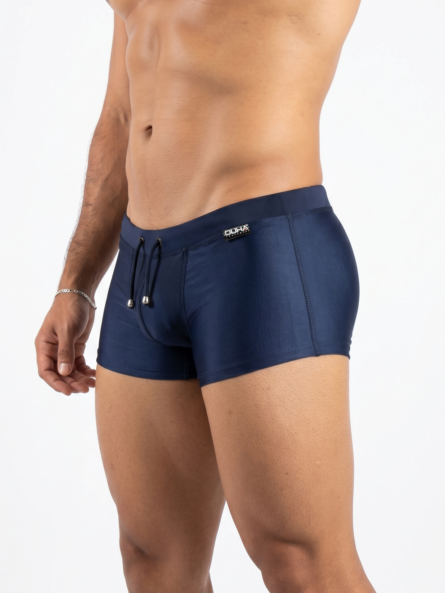 Traje de Baño Phelps Liso Marino